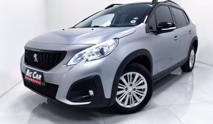 Peugeot 2008 allure 1.6 flex 16v aut.  - prata - 2022/2023