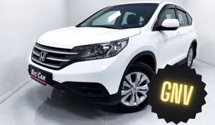 Honda cr-v lx 2.0 gnv  16v 2wd aut.  - branca - 2013/2013
