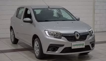Renault sandero 1.6 zen  mt - prata - 2019/2020