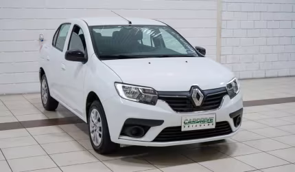 Renault logan 1.6 zen mt - branca - 2021/2022