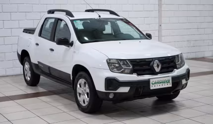 Renault duster oroch 1.6 intense m - branca - 2022/2023