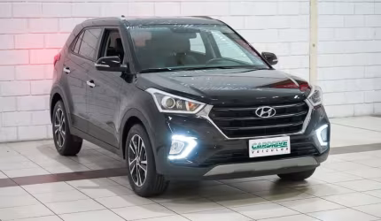 Hyundai creta prestige 2.0 16v flex aut.  - preta - 2019/2020