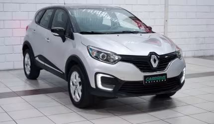 Renault captur life 1.6 16v flex 5p aut.  - prata - 2018/2019