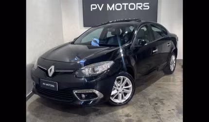Renault fluence sedan privilège 2.0 16v flex aut  - preta - 2014/2015