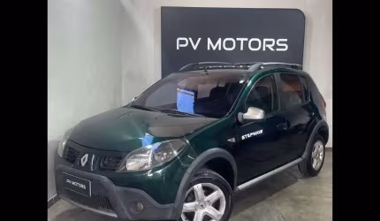 Renault sandero stepway - verde - 2010/2011