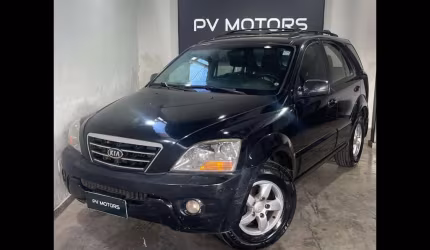 Kia sorento /  ex 2.5 cr3 - preta - 2007/2007