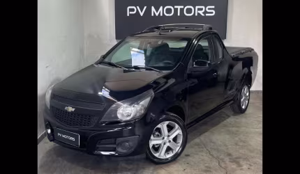 Chevrolet montana sport 1.4 econoflex 8v 2p  - preta - 2017/2018