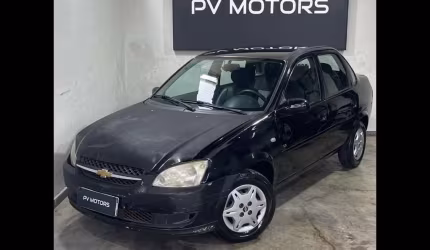 Chevrolet classic life/ls 1.0 vhc flexp. 4p  - preta - 2010/2011