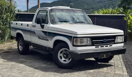 Chevrolet d20 luxo - branca - 1992/1992