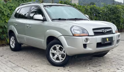 Hyundai tucson gls 2.0 flex aut. - prata - 2012/2013