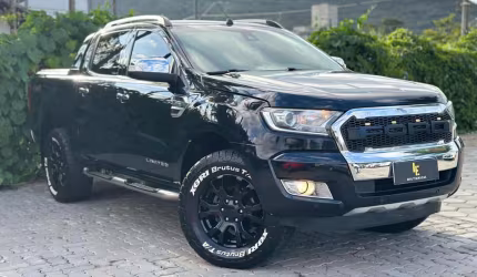 Ford ranger limited 3.2 4x4 cd diesel aut. - preta - 2018/2019