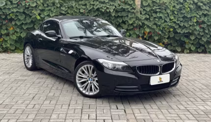 Bmw z4 roadster sdrive 23i 2.5 24v 204cv 2p  - preta - 2009/2010