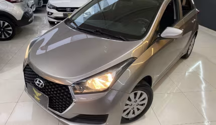 Hyundai hb20 1.0 unique  prata 2019