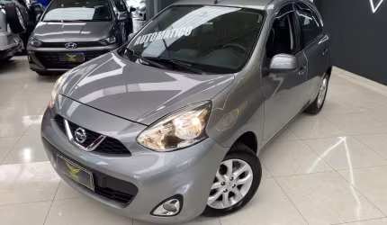 Nissan march 1.6 sv 16v flex 4p xtronic 2017