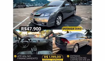 Honda civic 2009 1.8 lxs 16v flex 4p manual