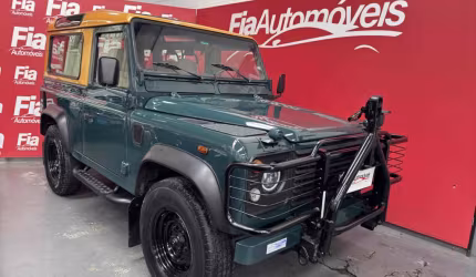 Land rover defender 2003 2.5 90 sw teto rigido 4x4 turbo intercooler diesel 2p manual