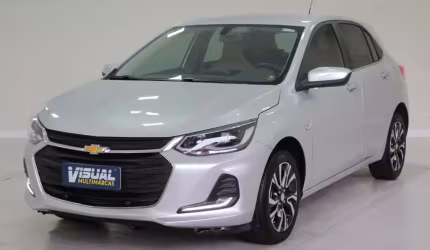 Chevrolet onix premier 2 1.0 turbo flex automático 6m - 2023 - prata