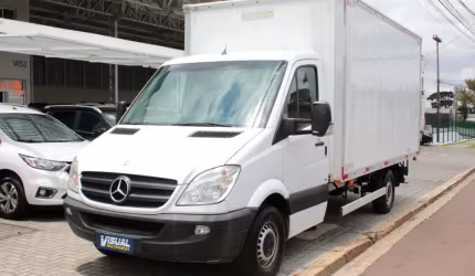 Mercedes-benz sprinter 311 street longo 2.2 baú  turbo diesel manual - 2014 - branco