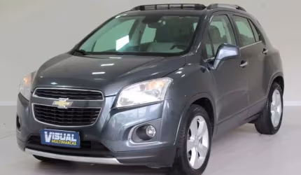 Chevrolet tracker ltz 1.8 flex automático 6m - 2014 - cinza