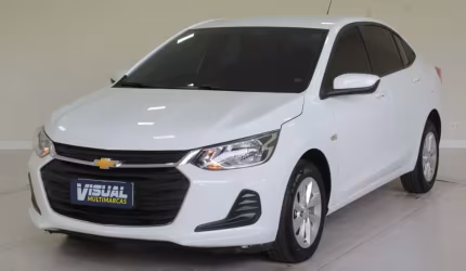 Chevrolet onix plus lt 1.0 turbo flex manual 6m - 2021 - branco