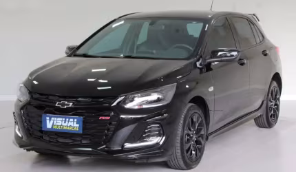Chevrolet onix rs 1.0 turbo automático 6m - 2023 - preto
