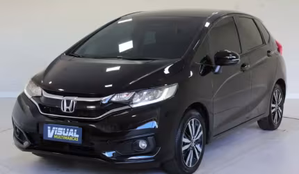 Honda fit exl 1.5 automático cvt - 2018 - preto