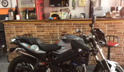 Bmw f800r 12/12 cinza