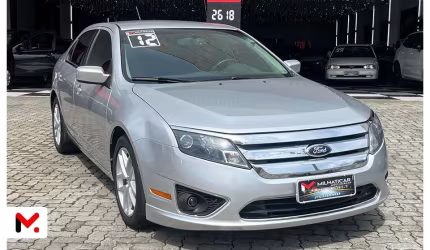 Ford fusion sel 2.5 flex automático, ano 2012, um sedã médio com visual sofisticado