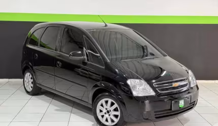 Chevrolet meriva maxx 1.4 mpfi 8v econoflex 5p  - preta - 2009/2010