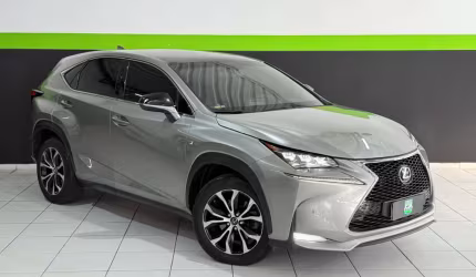 Lexus nx-200t f-sport 2.0 16v 238cv aut. - cinza - 2015/2015