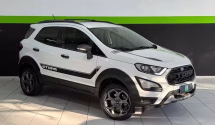 Ford ecosport storm 2.0 4wd 16v flex 5p aut.  - branca - 2019/2020