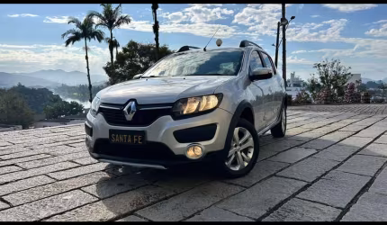 Renault sandero step 16r - prata - 2014/2015