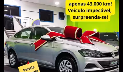 Virtus 1.6 2020 at, apenas 43.000 km, veículo impecável!