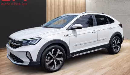 Volkswagen nivus highline 1.0 200 tsi flex aut. - branca - 2020/2021