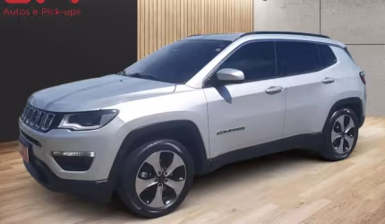 Jeep compass longitude 2.0 4x2 flex 16v aut.  - prata - 2017/2018