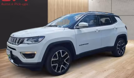 Jeep compass limited 2.0 4x2 flex 16v aut. - branca - 2018/2018
