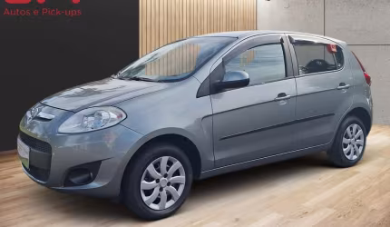Fiat palio attractive 1.0 evo fire flex 8v 5p  - cinza - 2013/2014