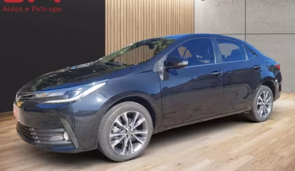 Toyota corolla altis premium 2.0 flex 16v aut  - preta - 2018/2019