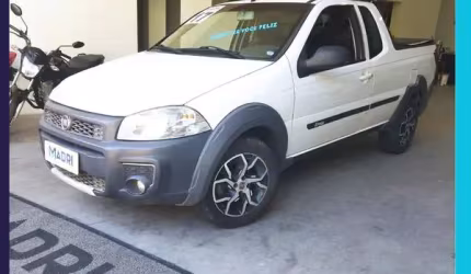 Fiat strada branca cabine estendida