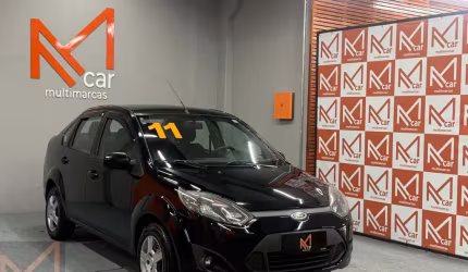 Ford fiesta sed. 1.6 16v flex 4p - preta - 2010/2011