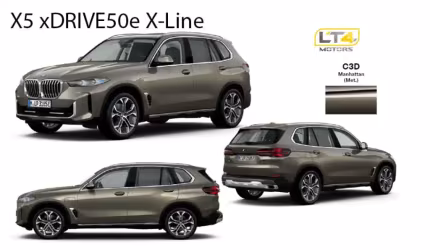 Bmw x5 2025 3.0 i6 turbo híbrido xdrive50e x-line automático