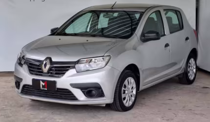 Renault sandero life 1.0 manual - 2020 - prata