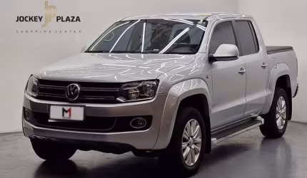 Volkswagen amarok highline cd 2.0 4x4 turbo intercooler diesel automático - 2013 - prata