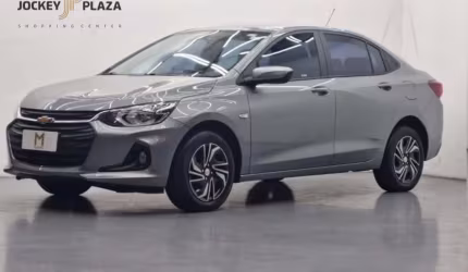 Chevrolet onix plus lt 1.0 turbo flex automático - 2024 - cinza
