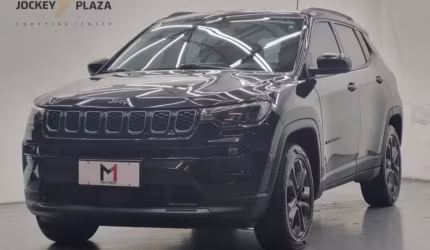 Jeep compass longitude night eagle 1.3 t270 flex  automático - 2025 - preto