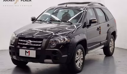 Fiat palio weekend adventure locker  1.8 flex dualogic - 2010 - preto