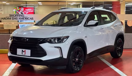 Chevrolet tracker lt 1.0 turbo flex automático - 2022 - branco