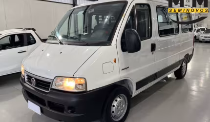 Fiat ducato 2016 2.3 minibus teto baixo 8v turbo diesel 3p manual