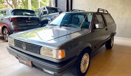 Volkswagen parati gl placa preta  1995 cinza