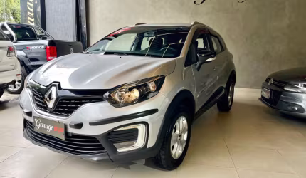 Renault captur life 1.6 flex automático 2021 prata